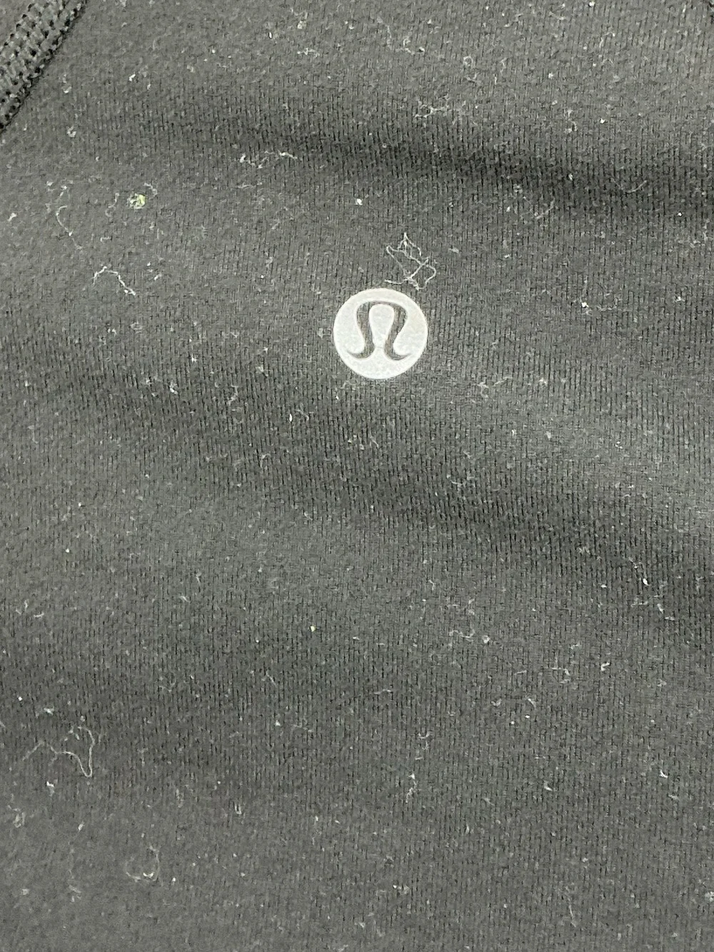 lululemon athletica Black Half-Zip Jacket 1061